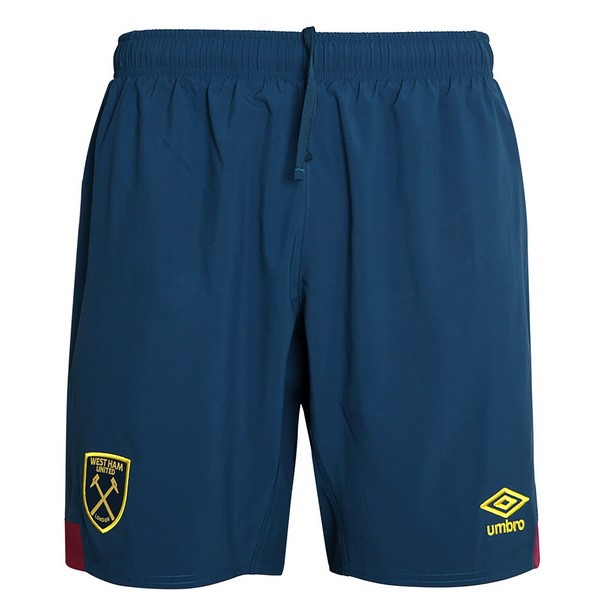 Pantalones West Ham United Replica Segunda Ropa 2018/19 Azul